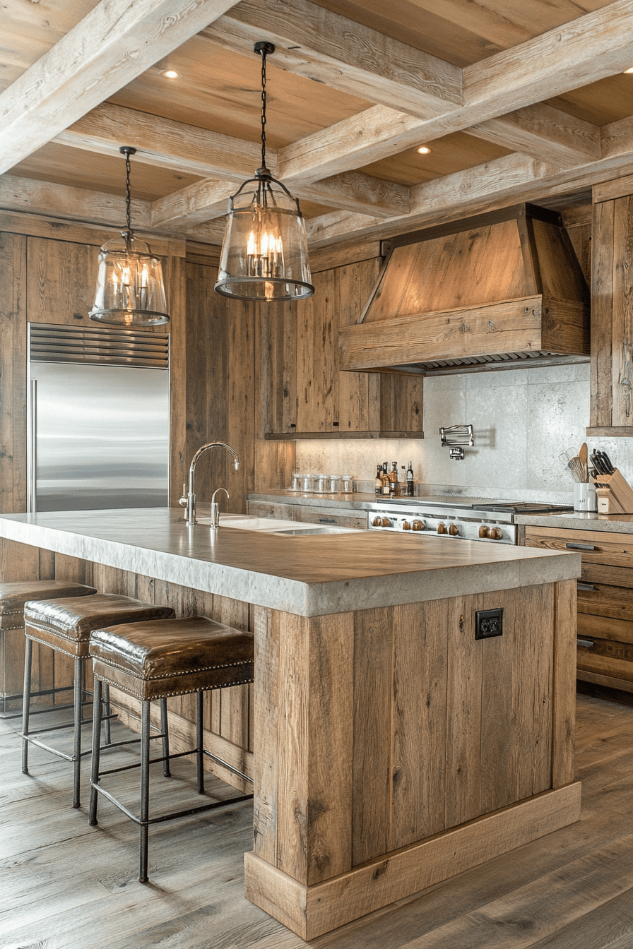 modern vintage kitchen