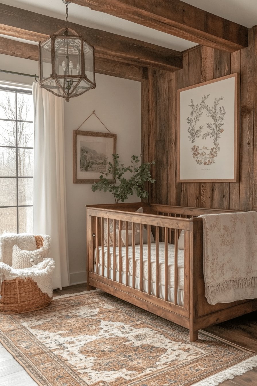 Rustic Farmhouse Baby Room