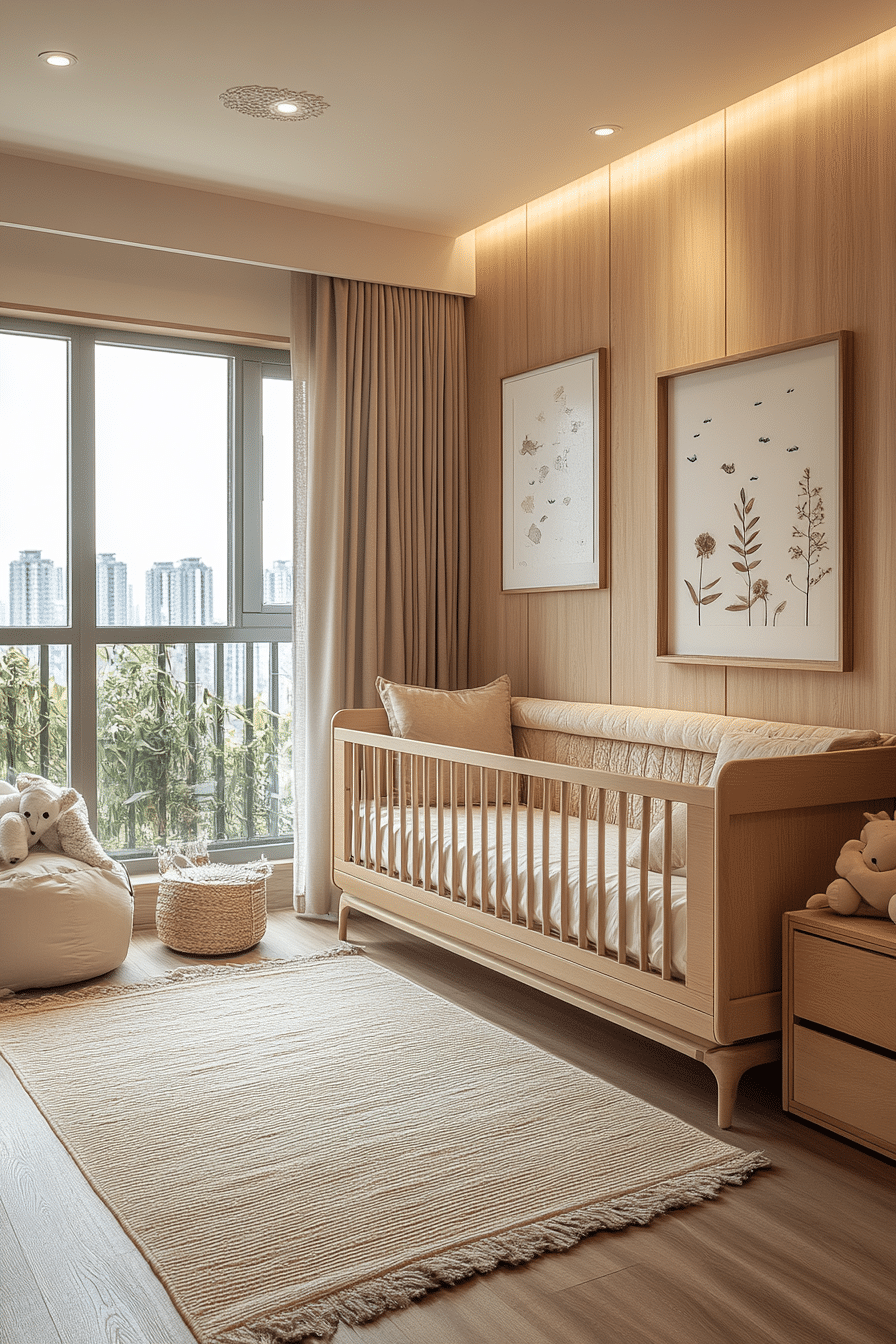 Modern Minimalist Baby Room