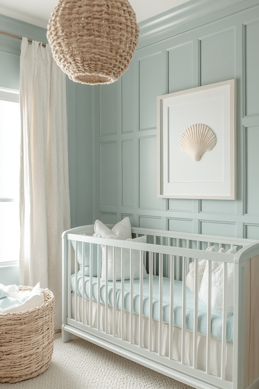 Coastal Baby Room