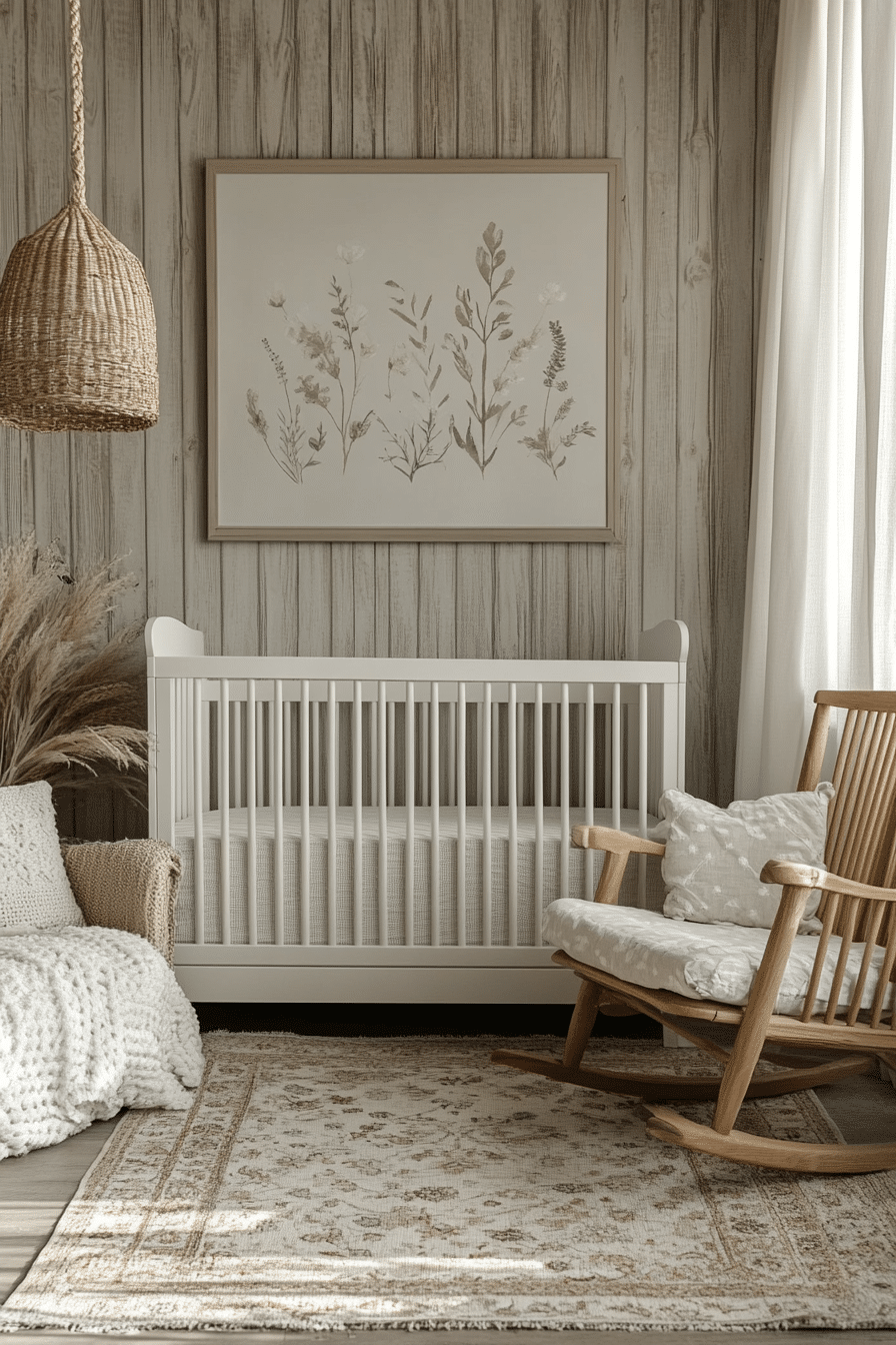 Rustic Farmhouse Baby Room
