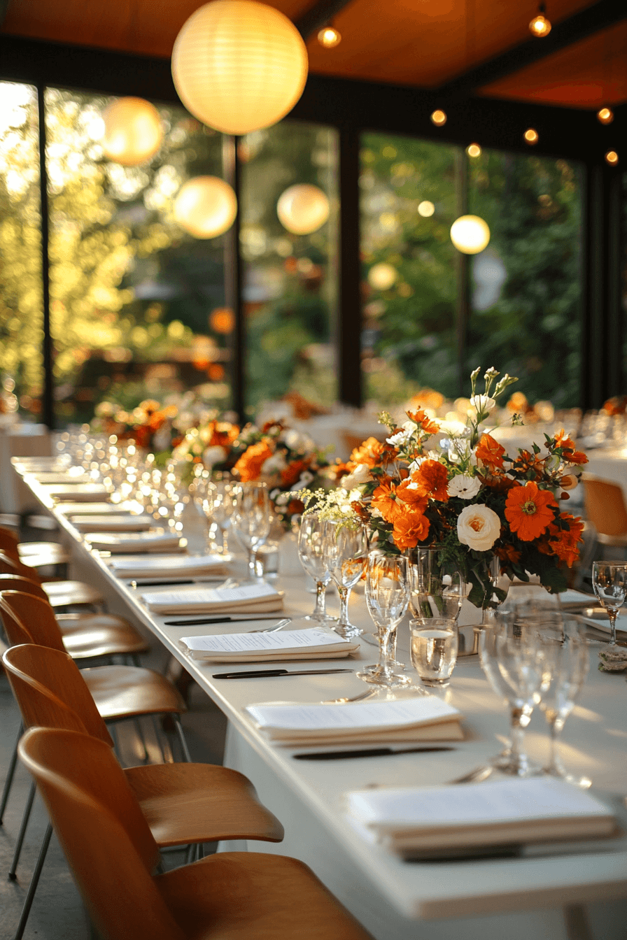 modern vintage wedding