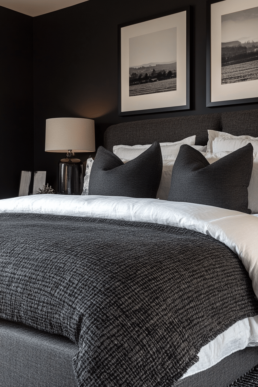 moody bedroom
