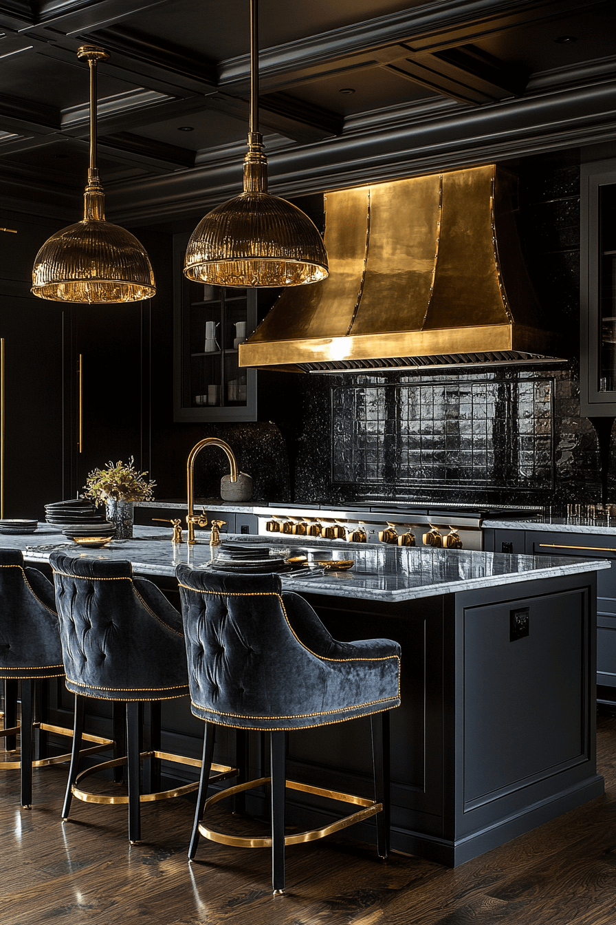 modern vintage kitchen