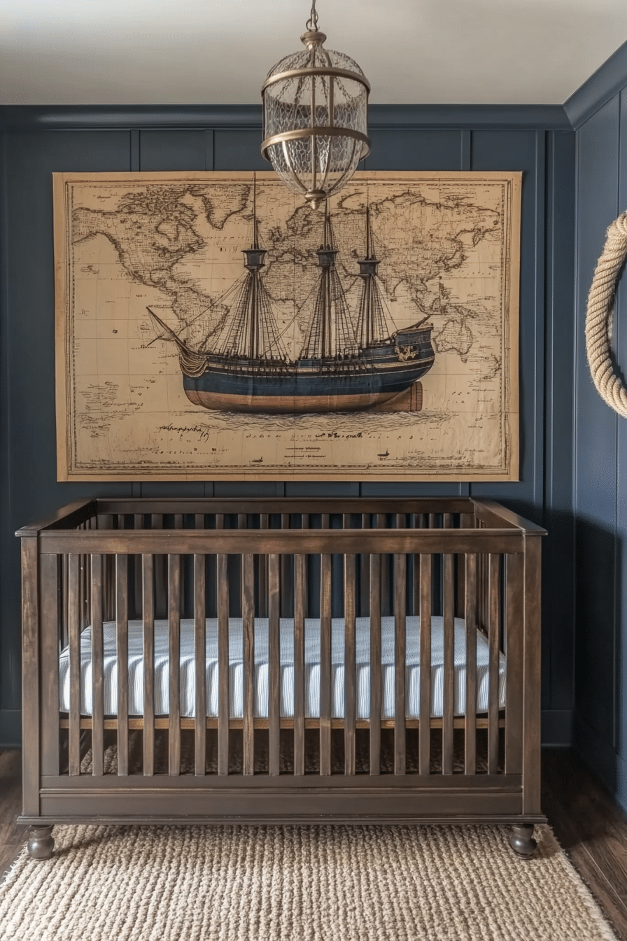 Coastal Baby Room