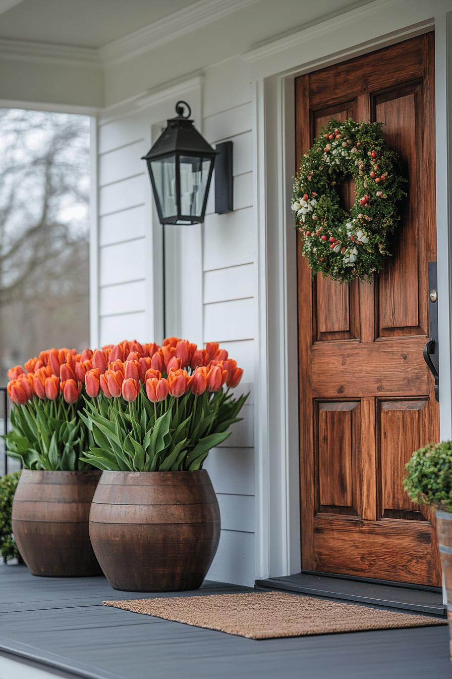 easter porch decor