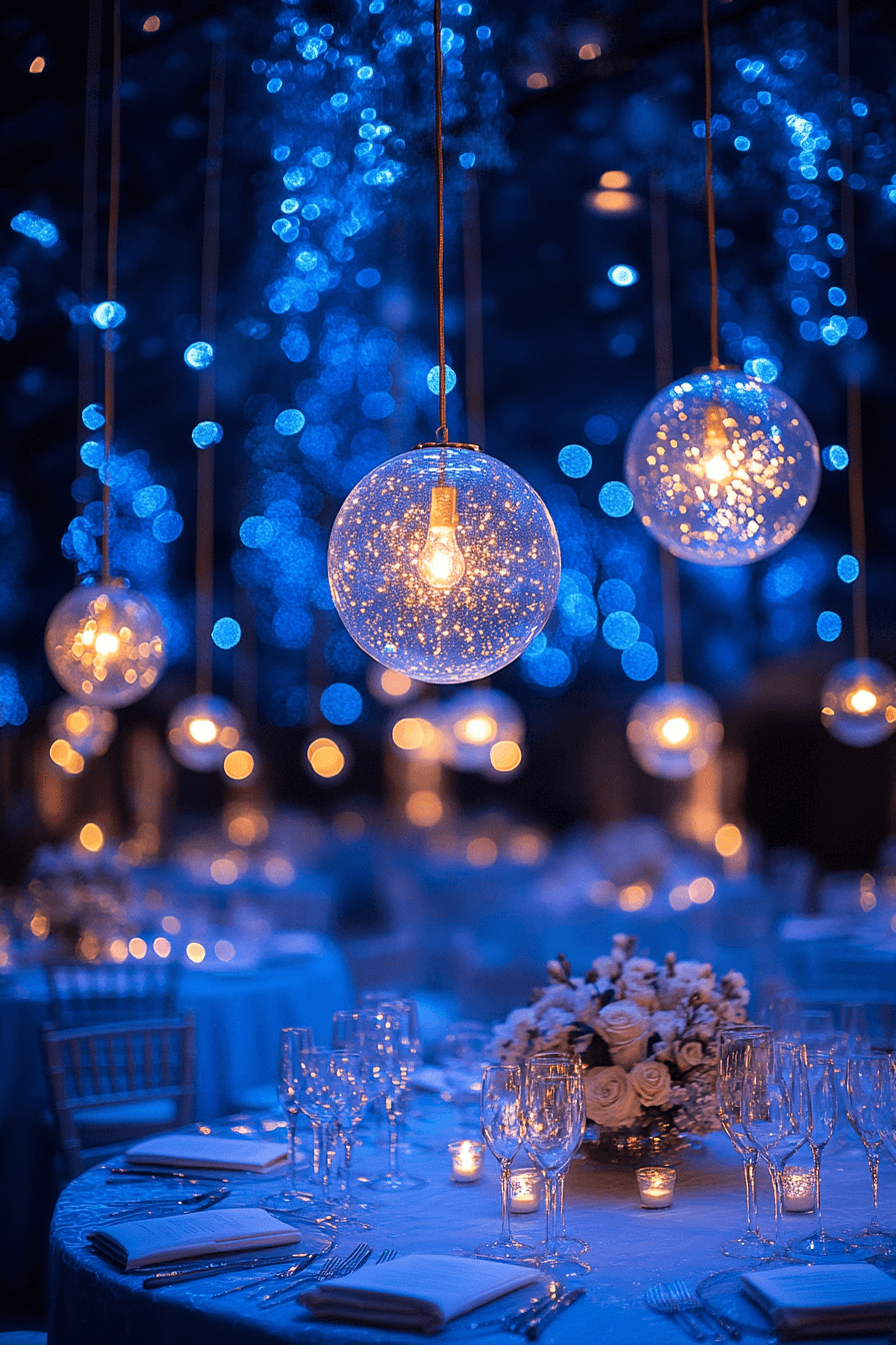 moody romantic wedding decor