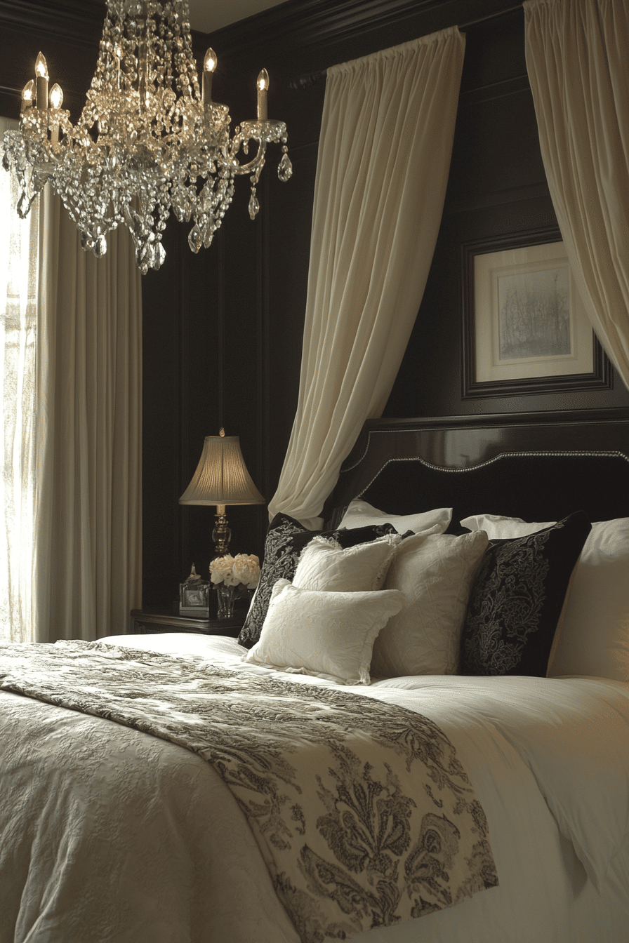 moody vintage bedroom