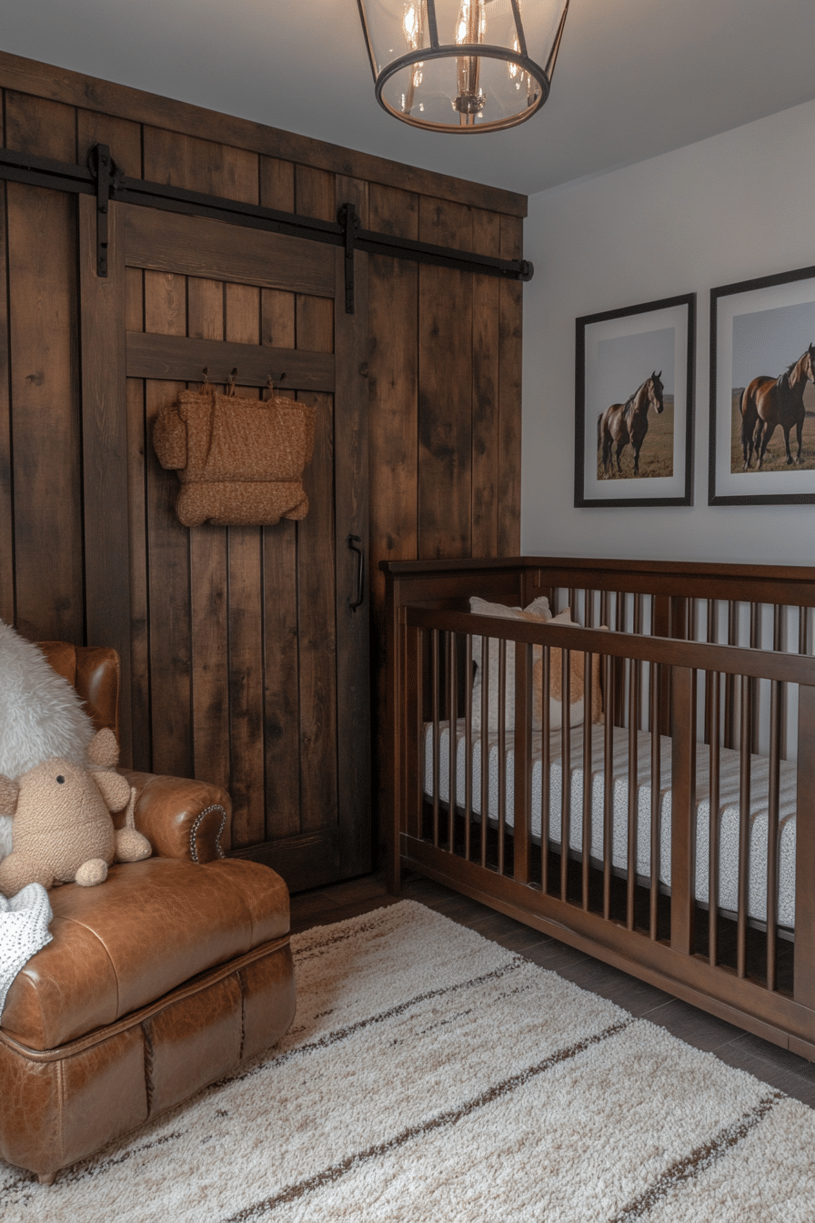 Rustic Farmhouse Baby Room