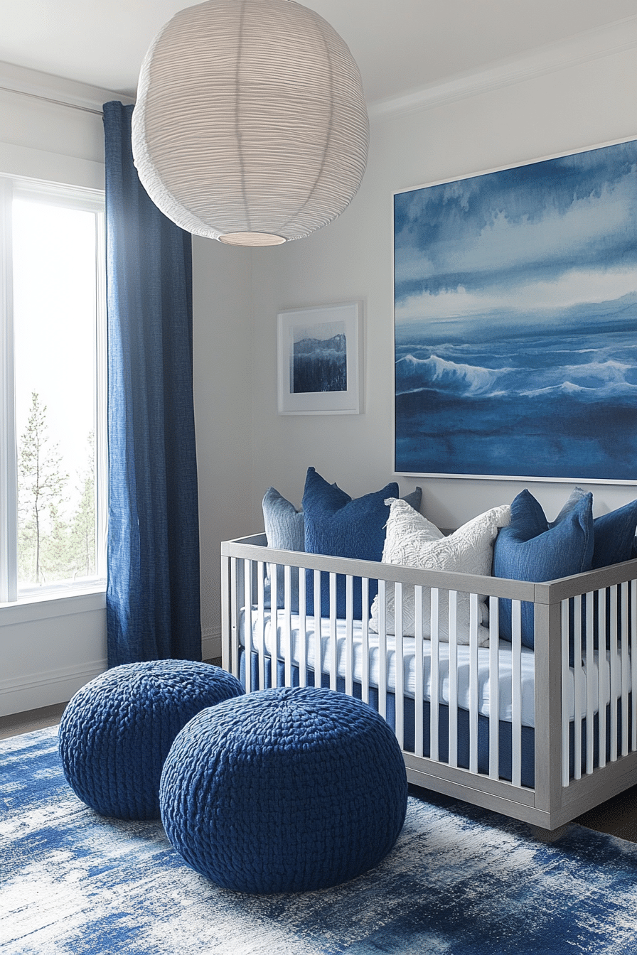 Coastal Baby Room