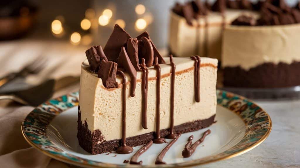 No-Bake Baileys Irish Cream Cheesecake