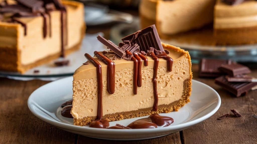 No-Bake Peanut Butter Cheesecake