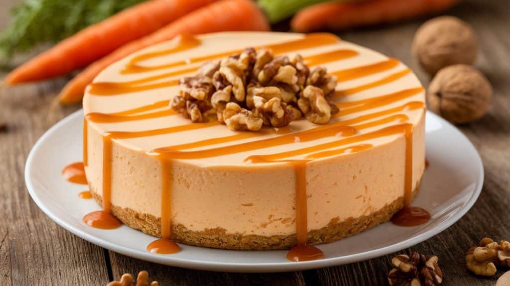 No-Bake Carrot Cake Cheesecake