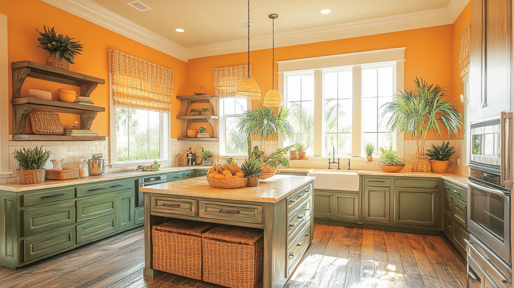 tropical kitchen design