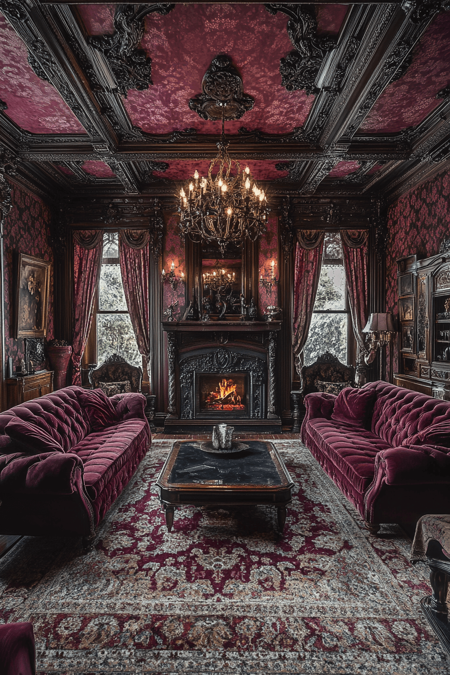 victorian gothic decor