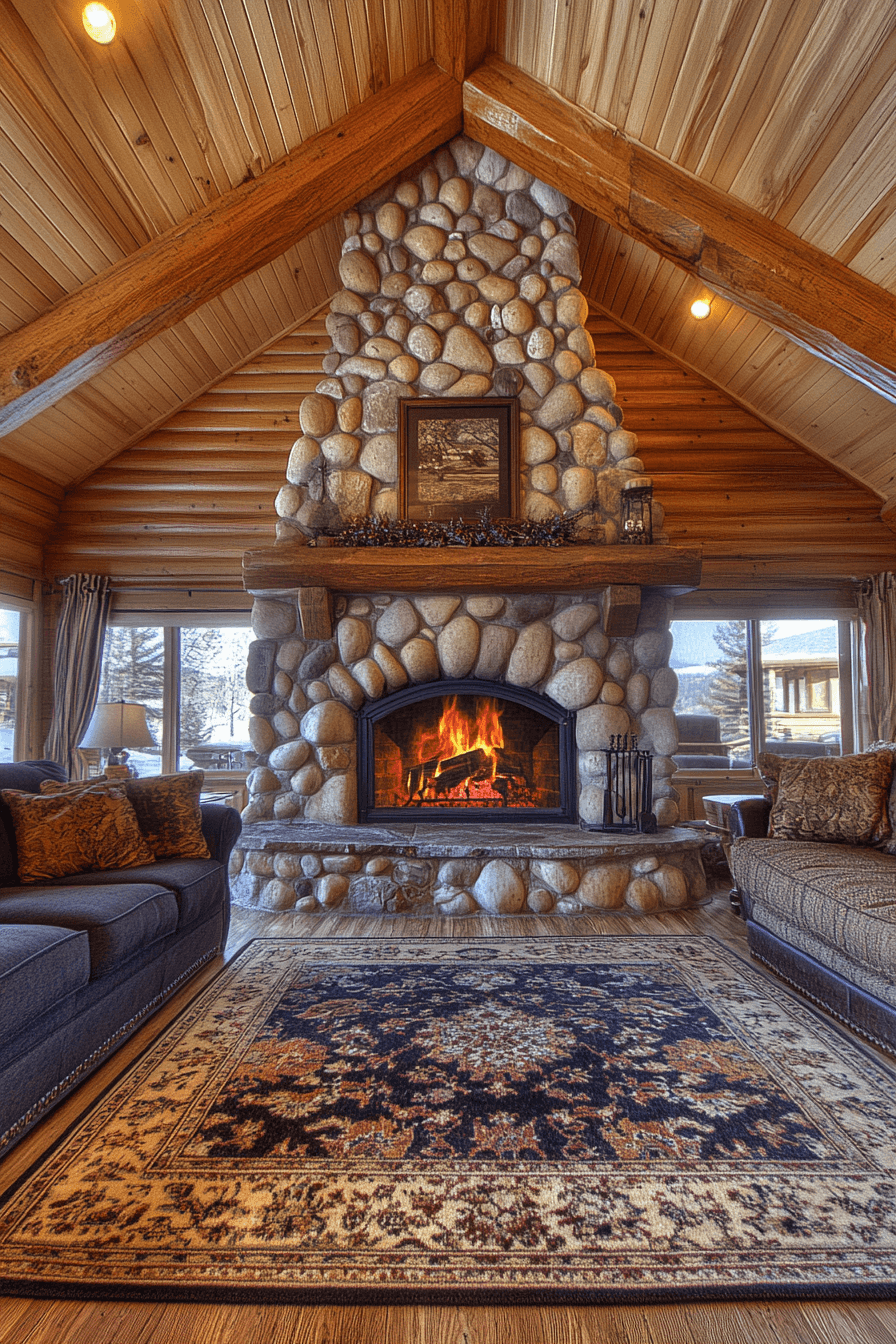 cabin living room