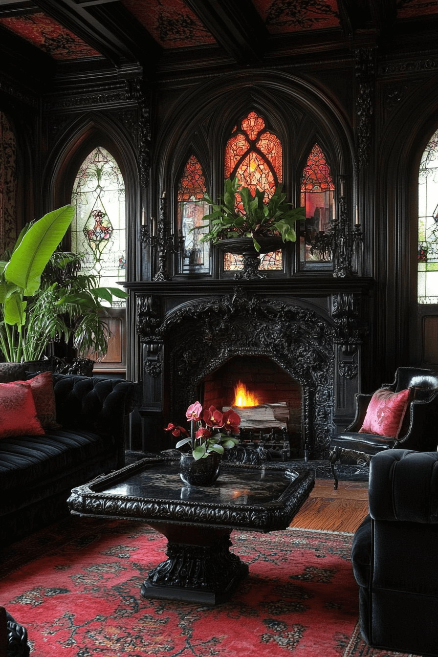 victorian gothic decor