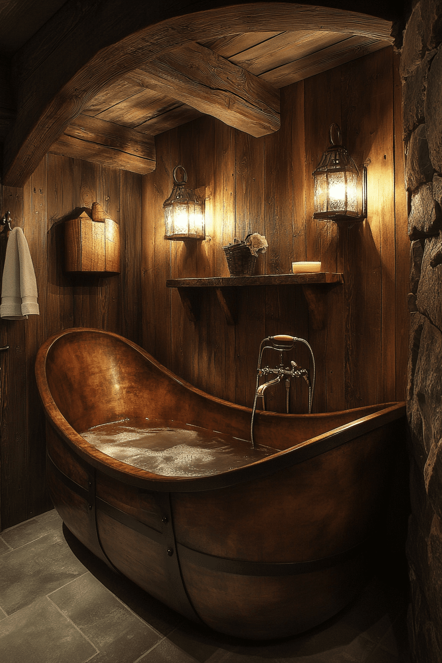 cabin bathroom