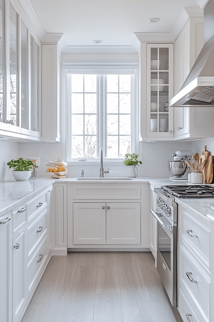 small white kitchen