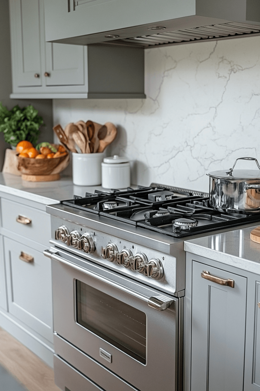 grey kitchen