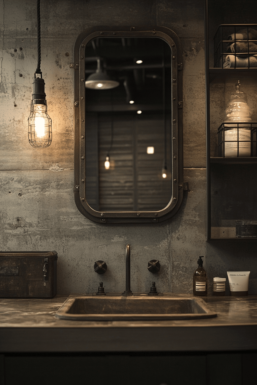 industrial bathroom ideas