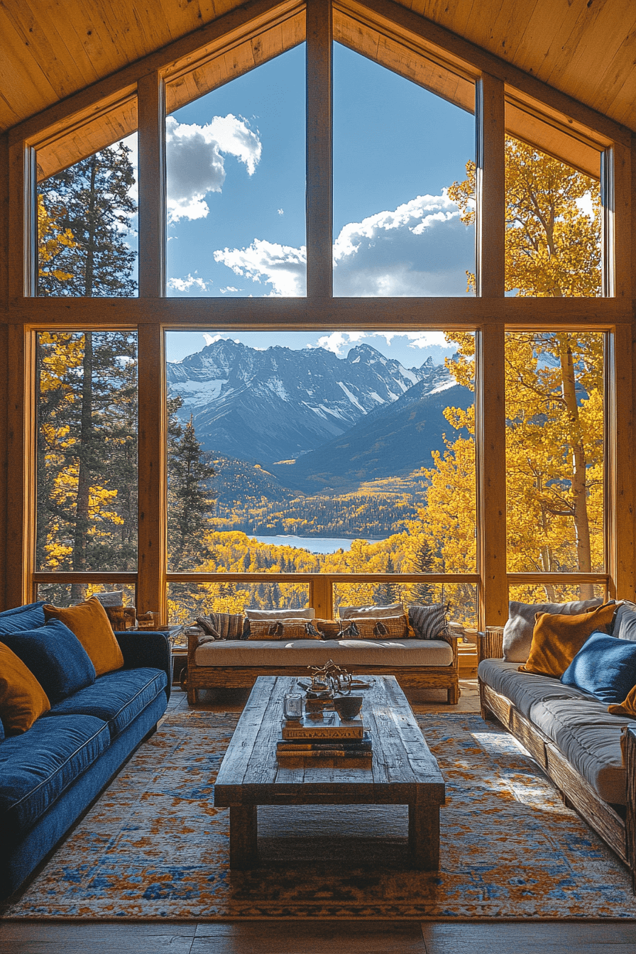 old cabin interior