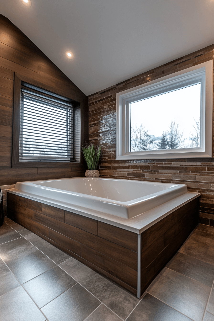 old cabin interior bathroom
