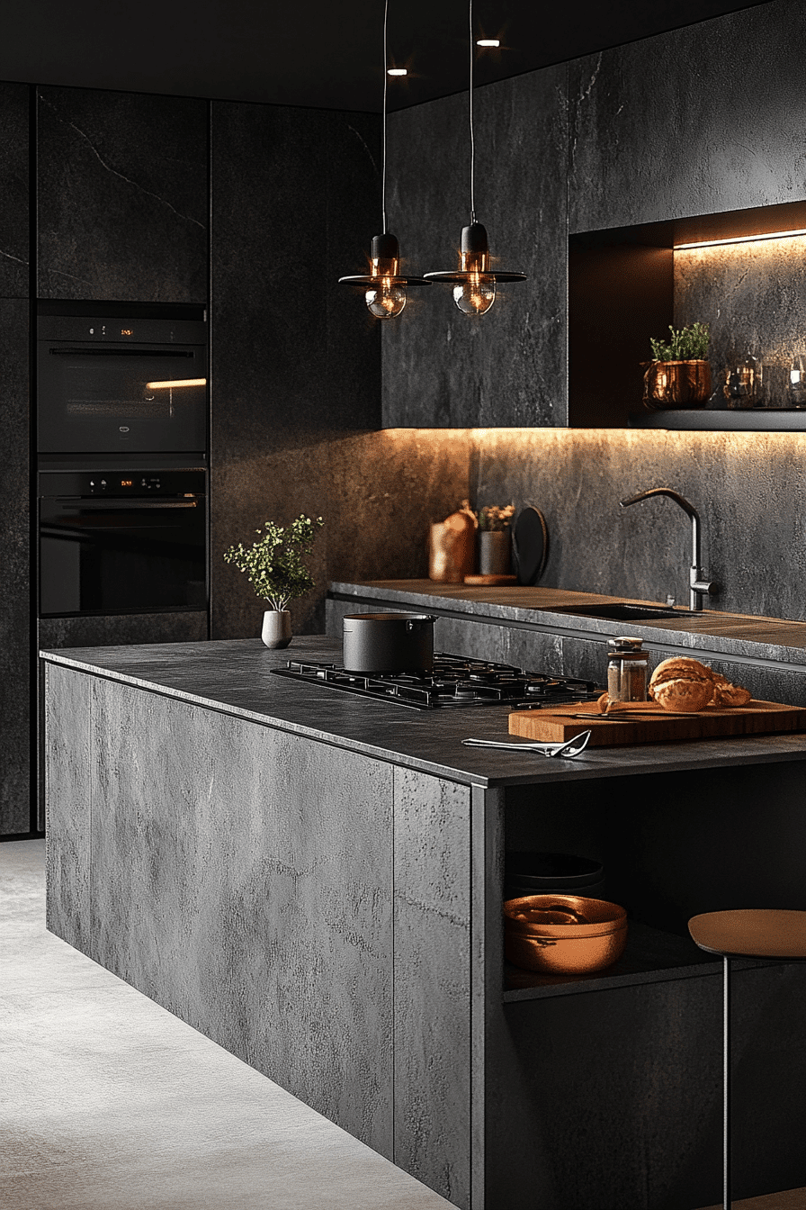 grey kitchen