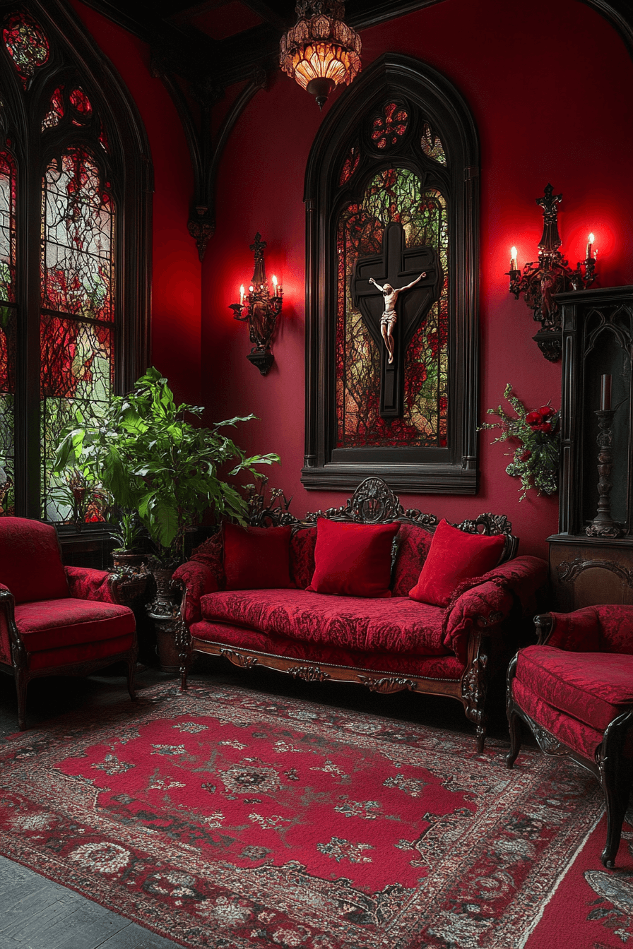 victorian gothic decor