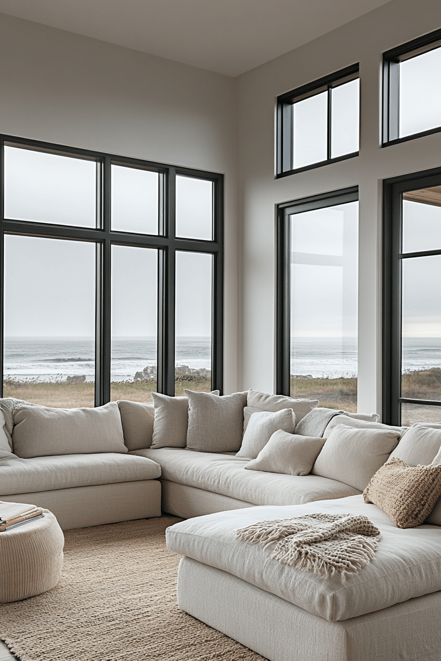 coastal cottage living room