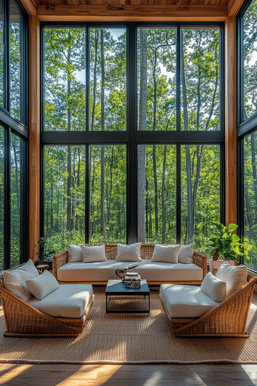 cabin living room