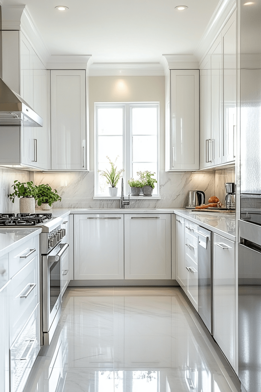 small white kitchen