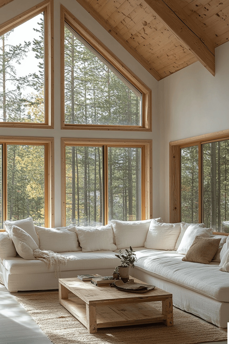 cabin living room