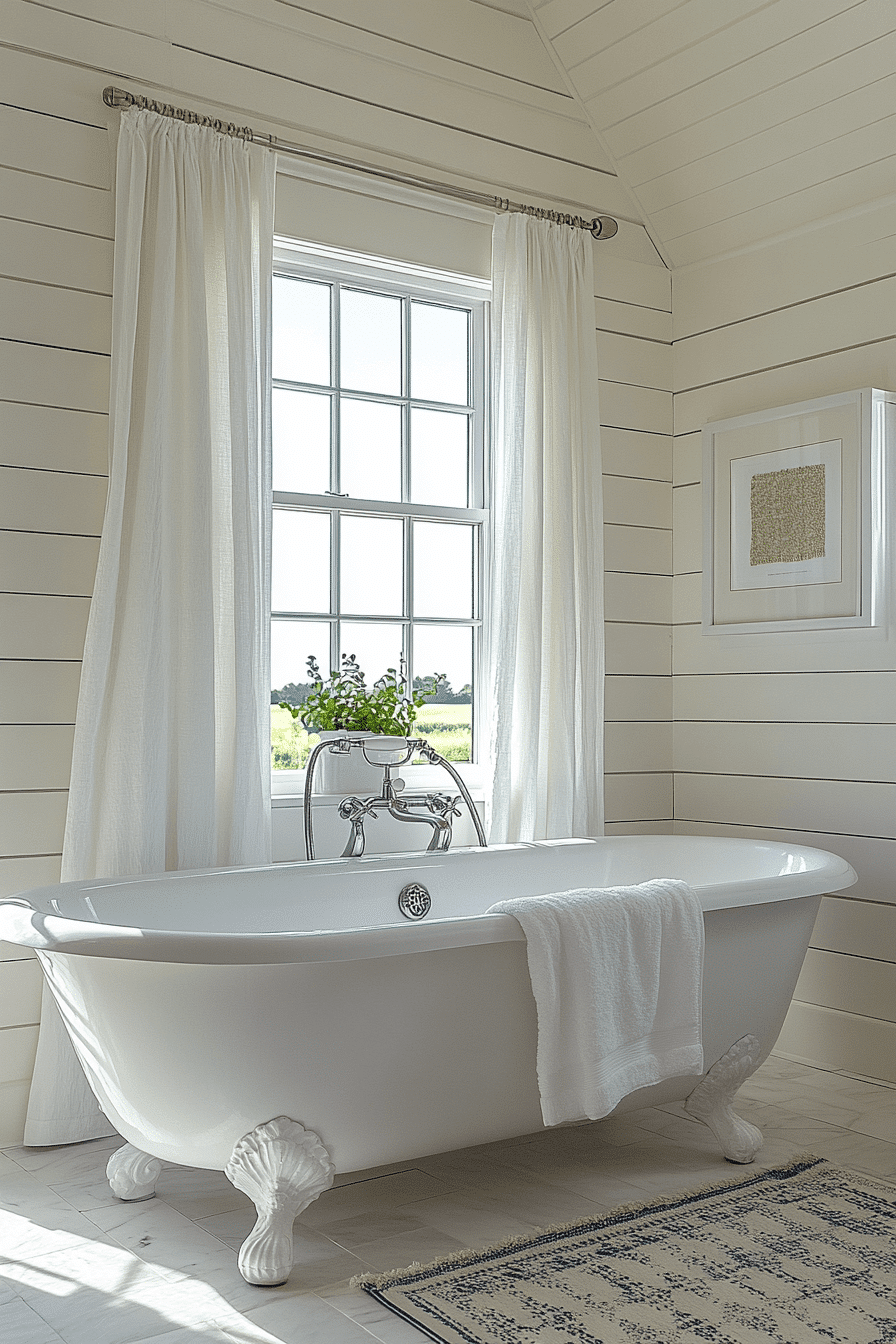 coastal cottage bathroom