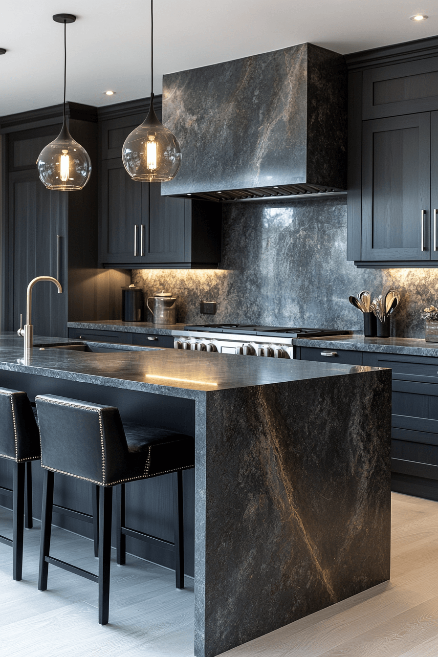grey kitchen