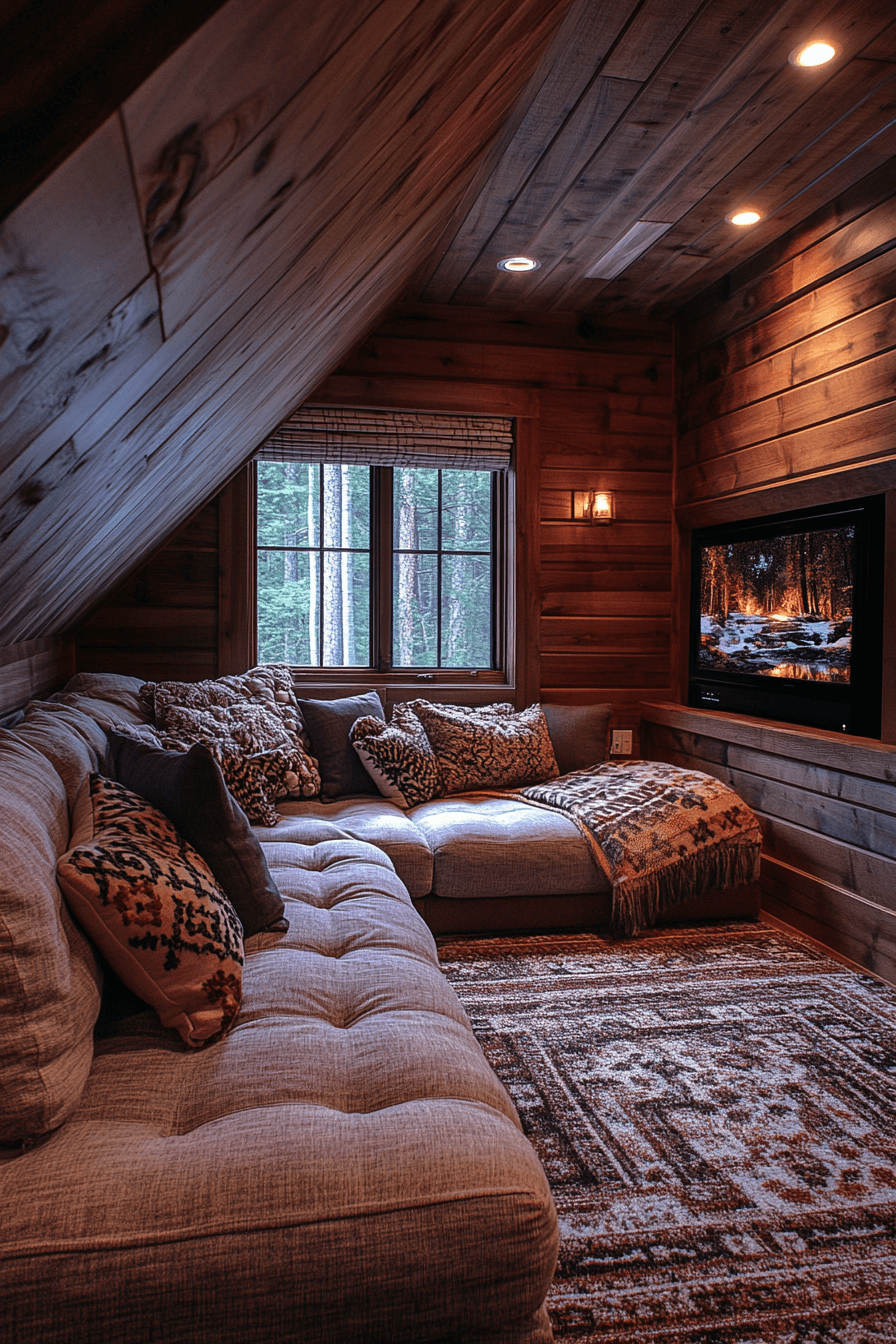cabin living room