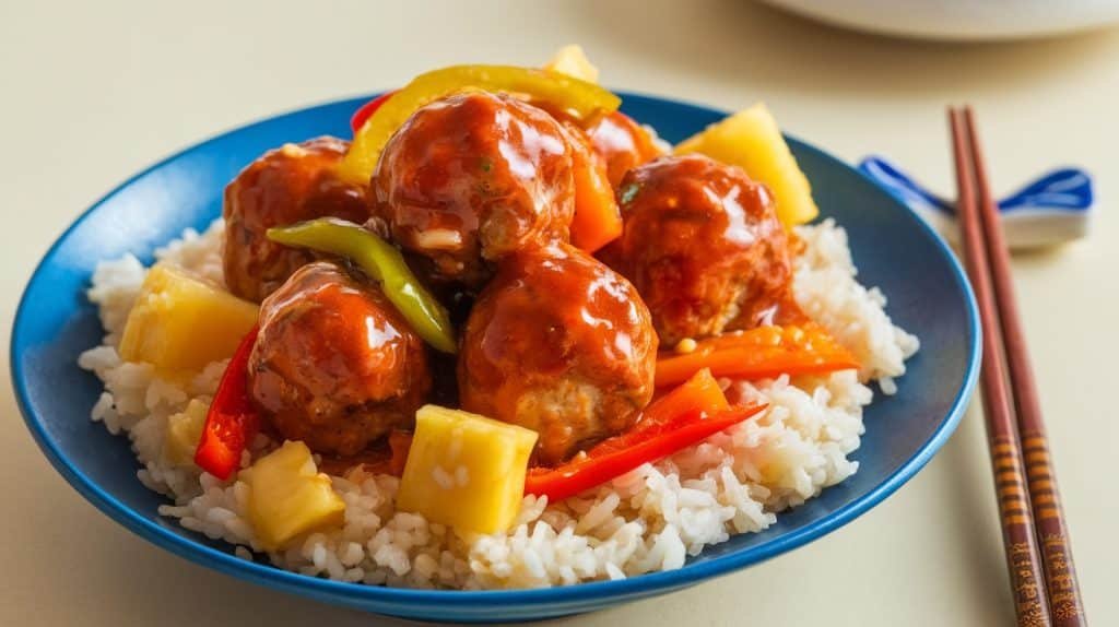 Sweet and Sour Meatballs