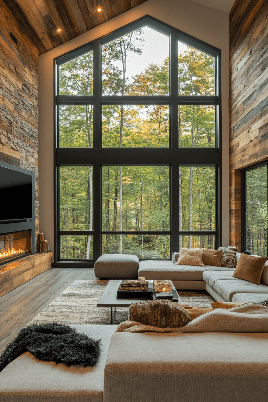 cabin living room