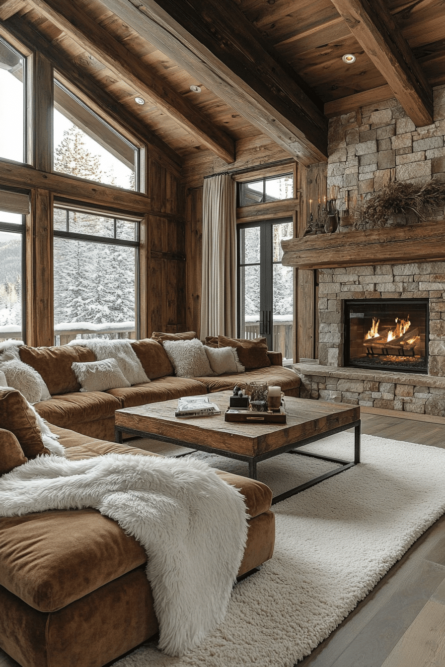 brown living room decorating ideas