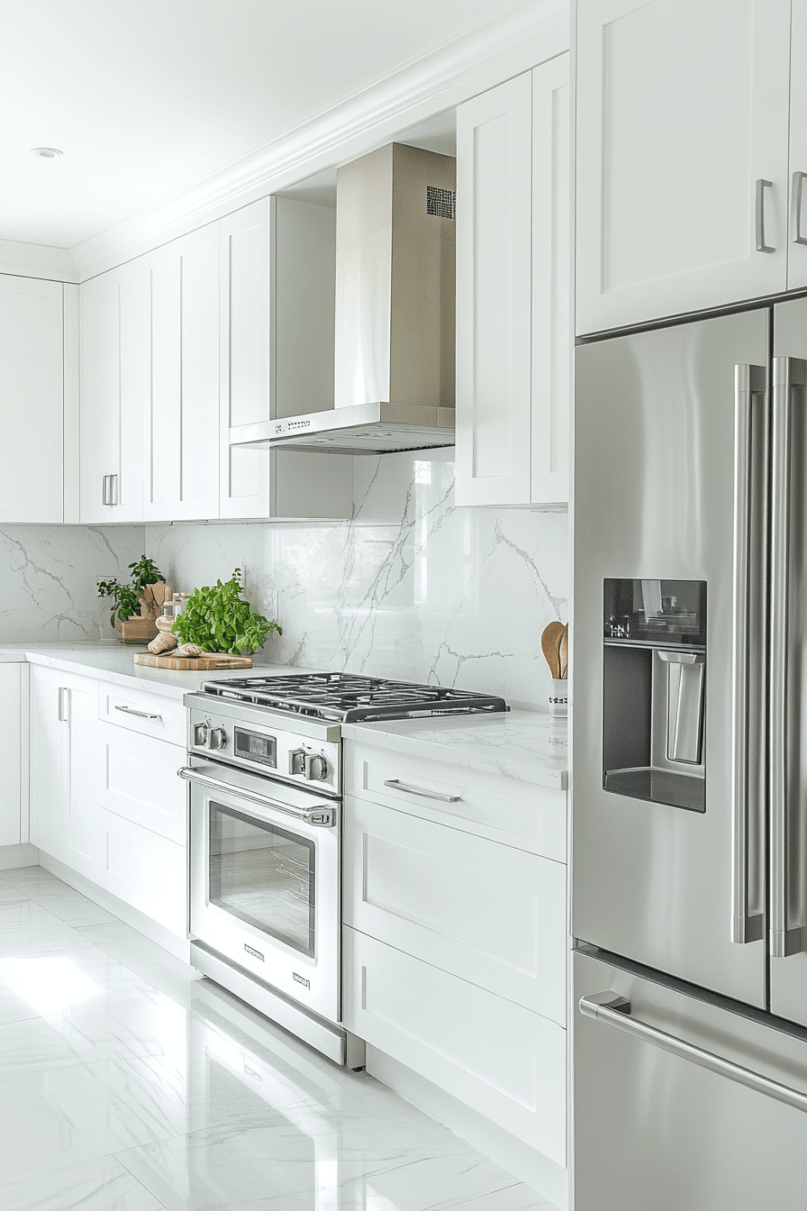 small white kitchen