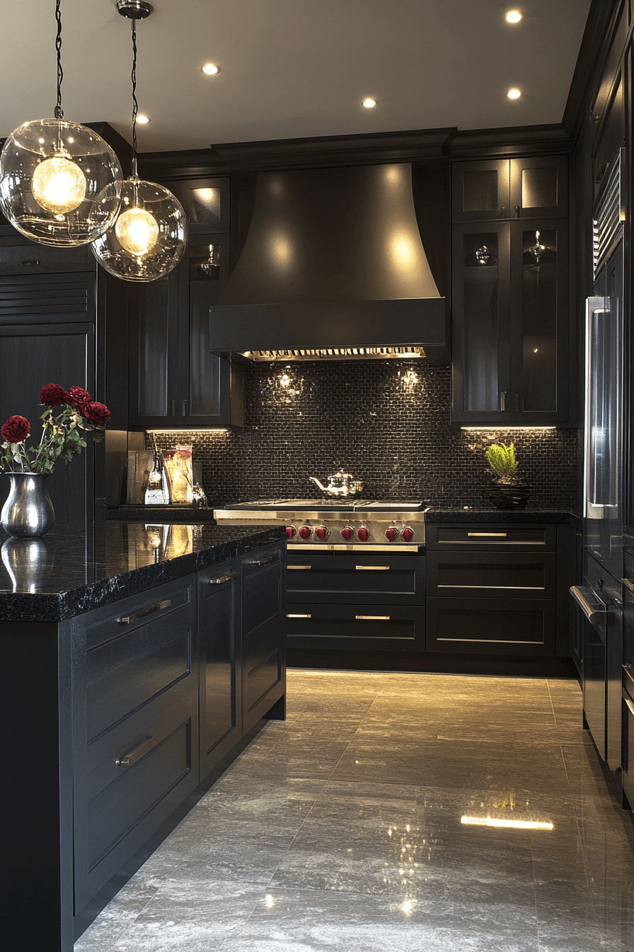 grey kitchen