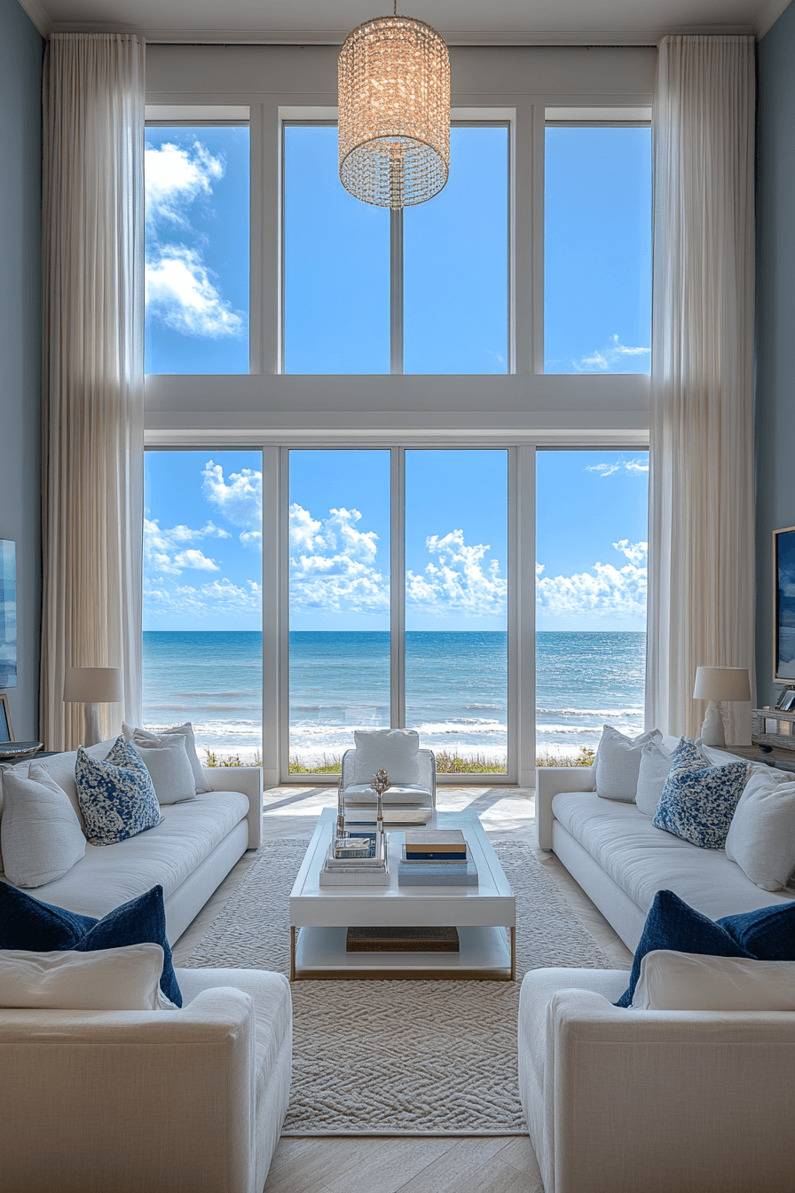 coastal cottage living room
