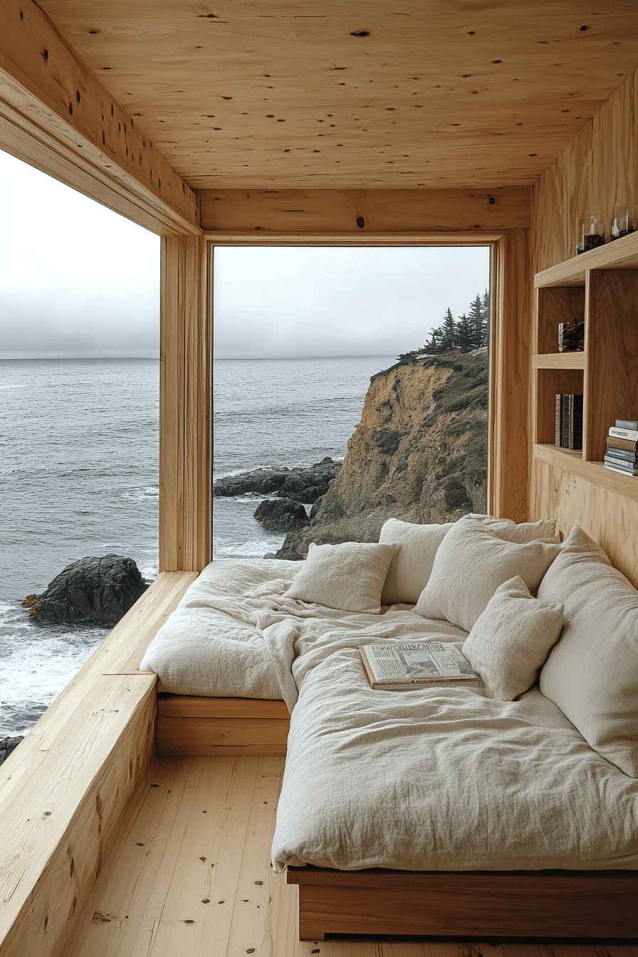 old cabin interior