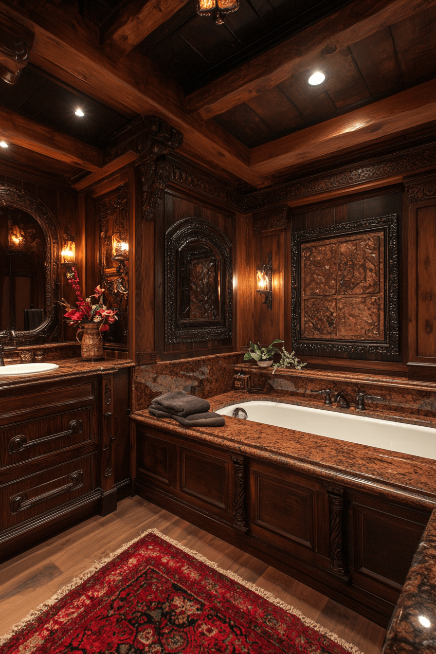 cabin bathroom