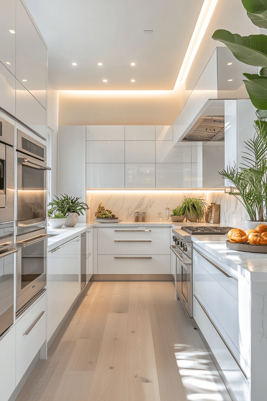 small white kitchen