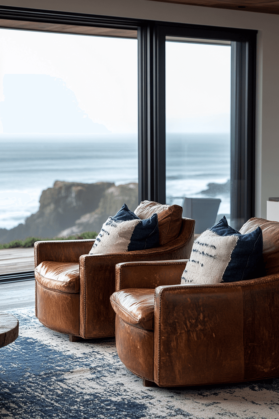 coastal cottage living room