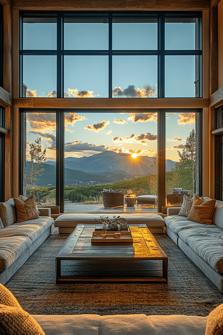 cabin living room