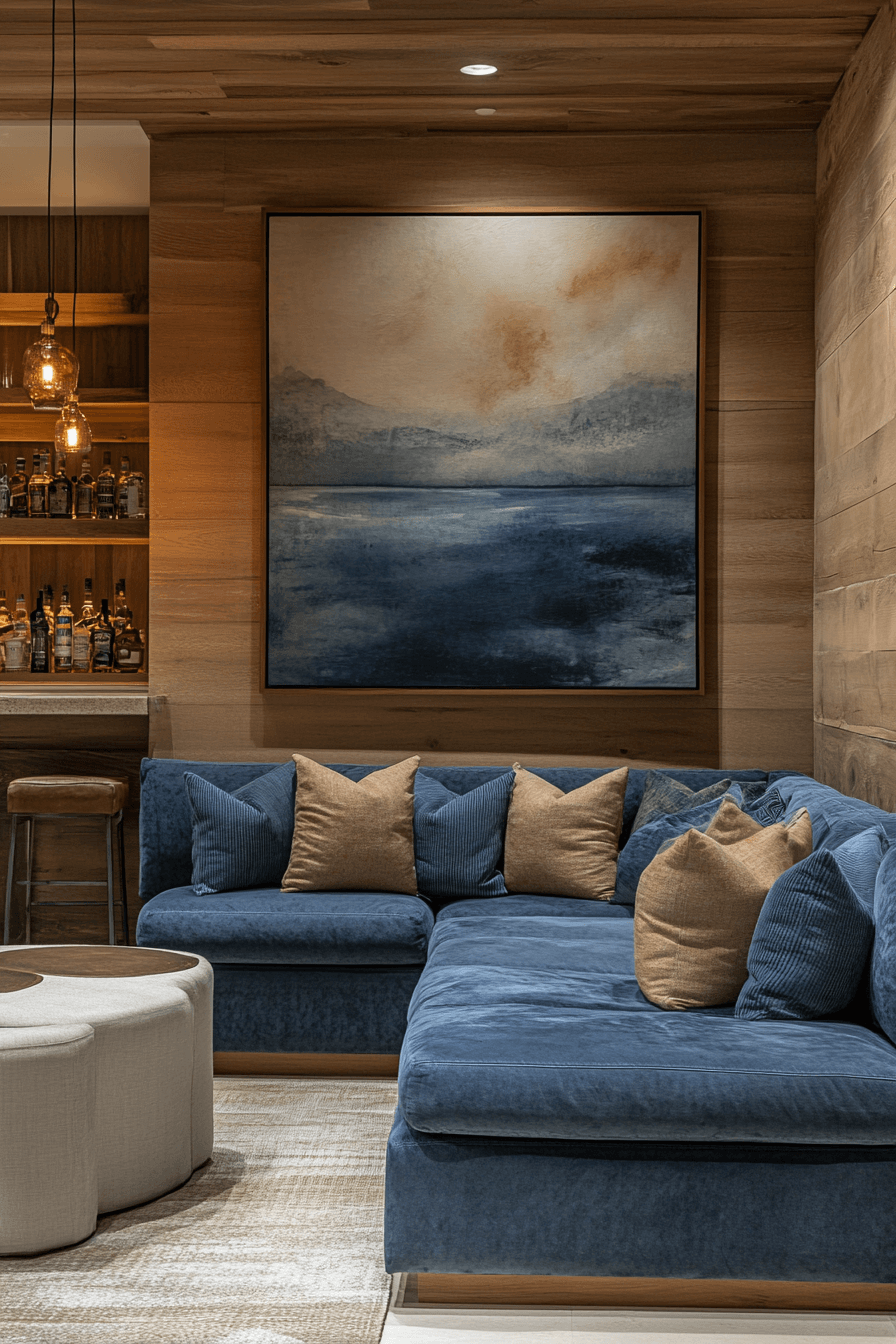 coastal cottage living room