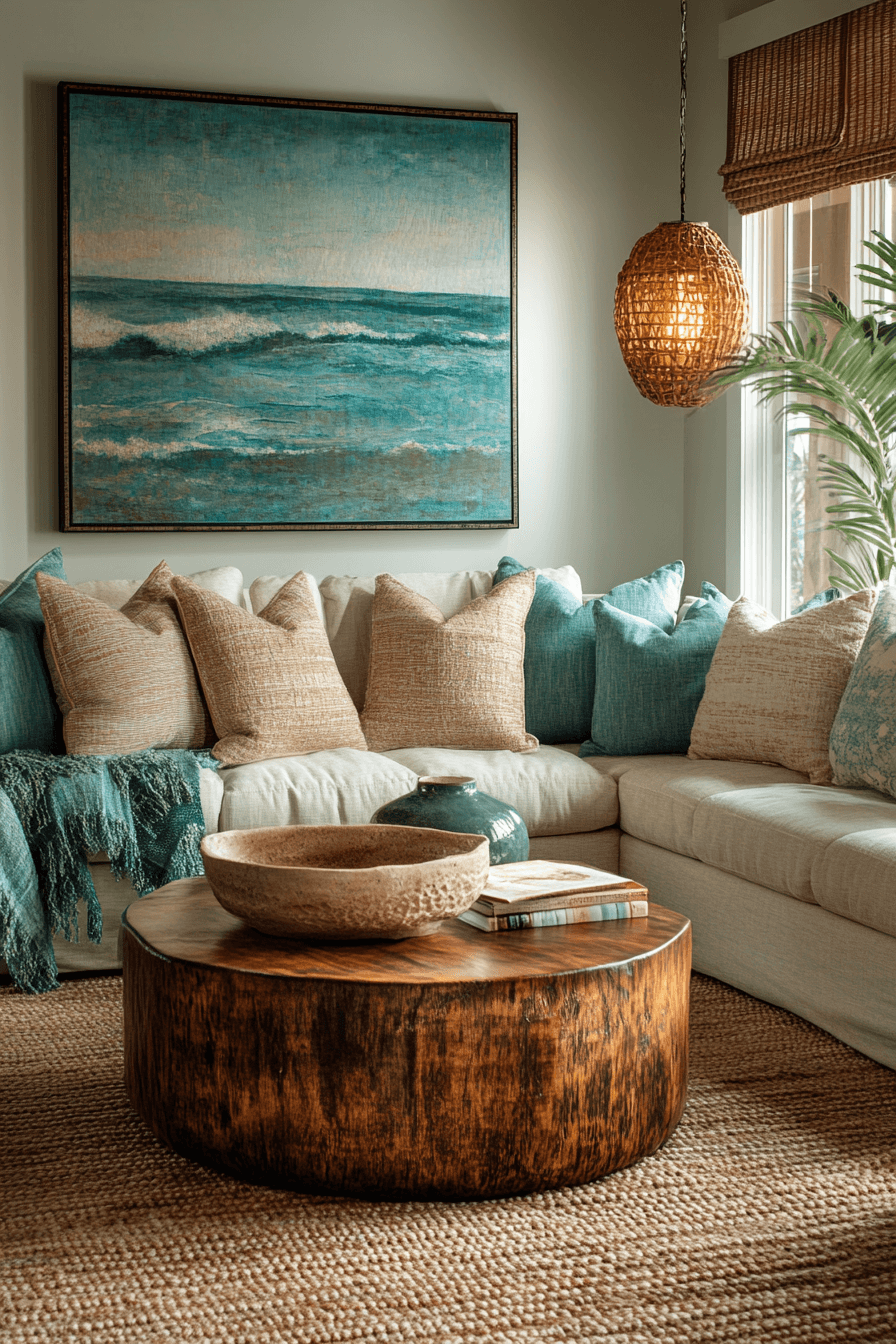 brown living room decorating ideas