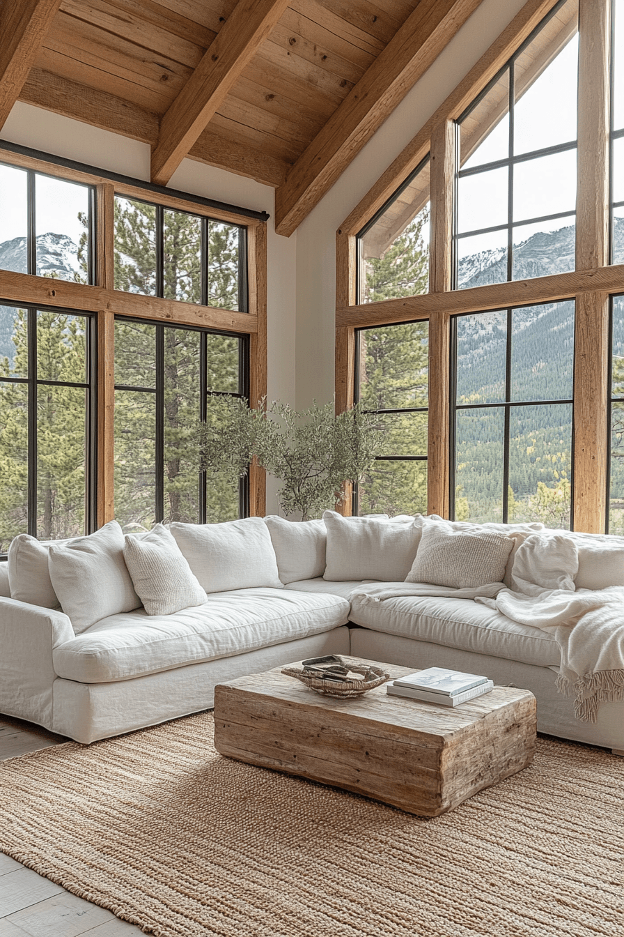 cabin living room